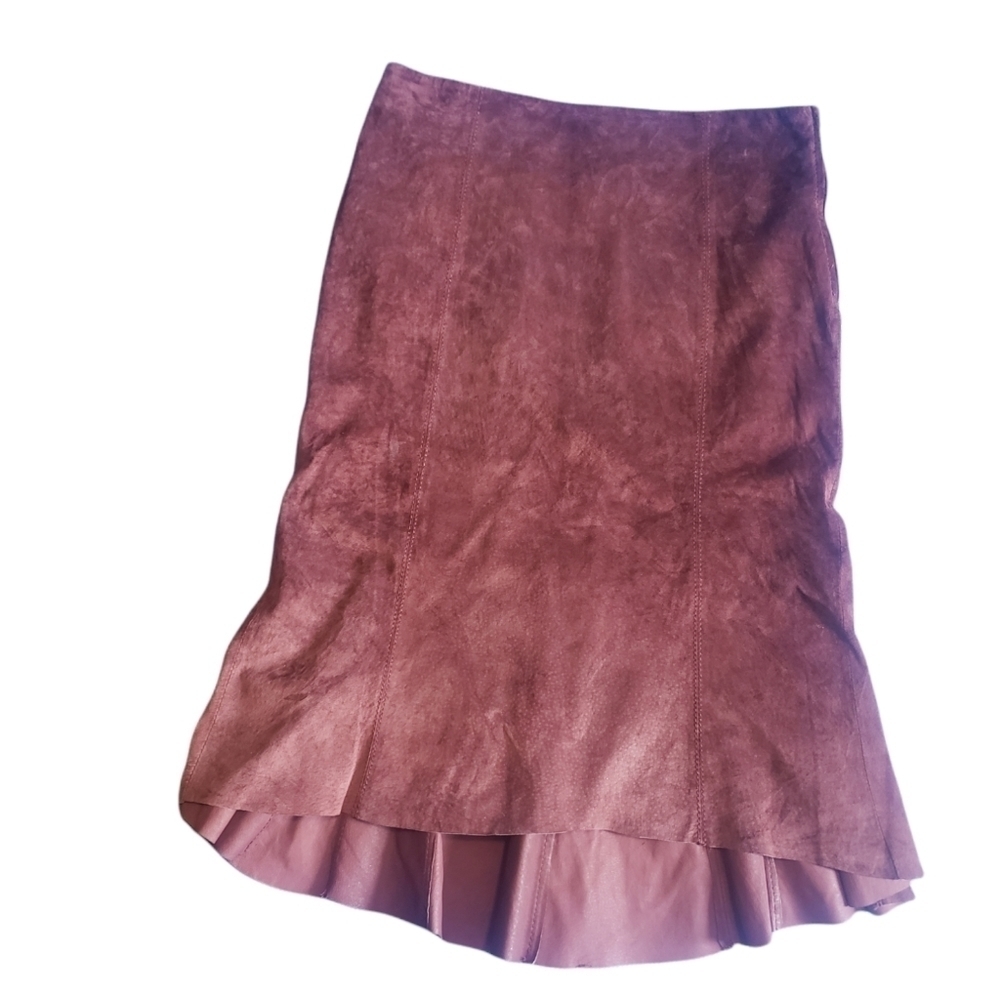Danier Suede Leather Skirt